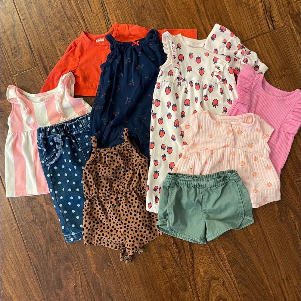 Baby Girl Cloths Bundle